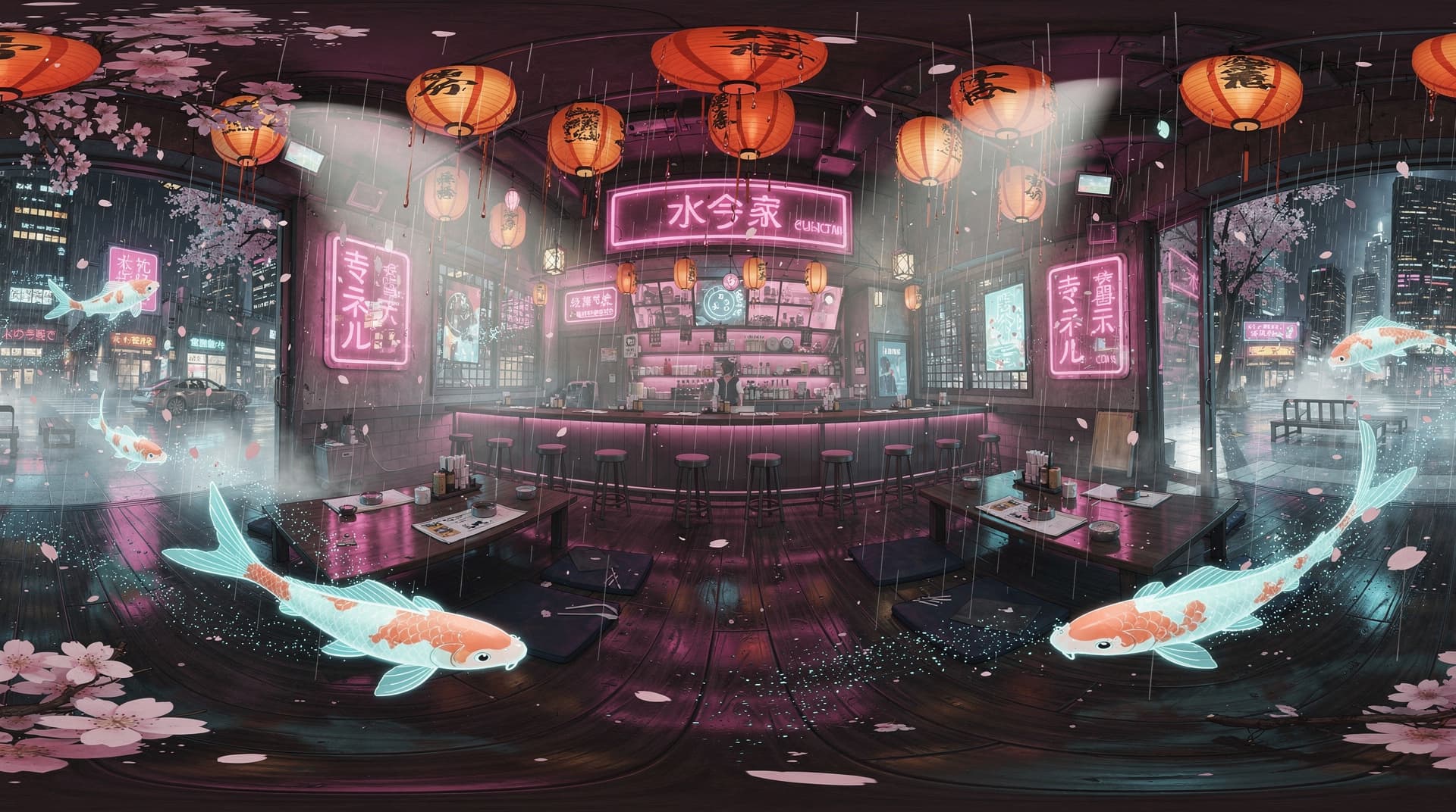 Neon Izakaya