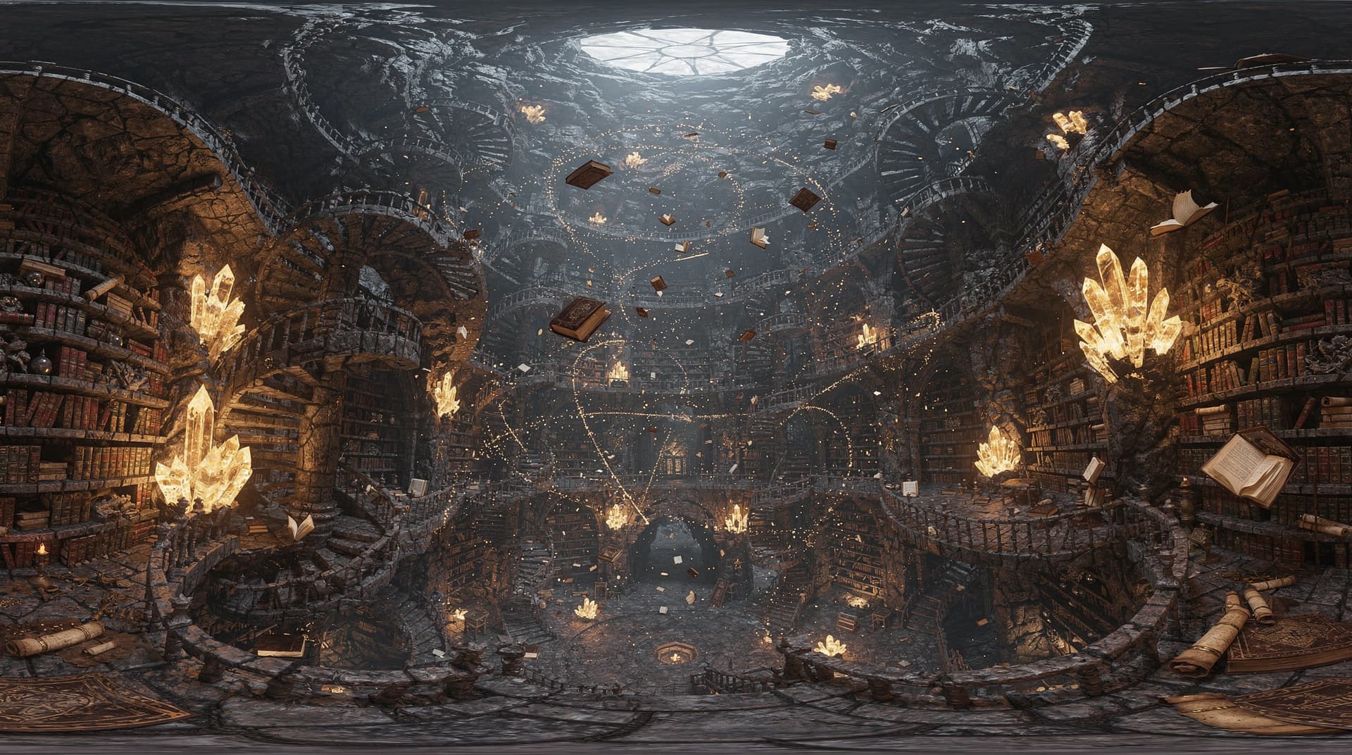 The Hollow Mountain Library